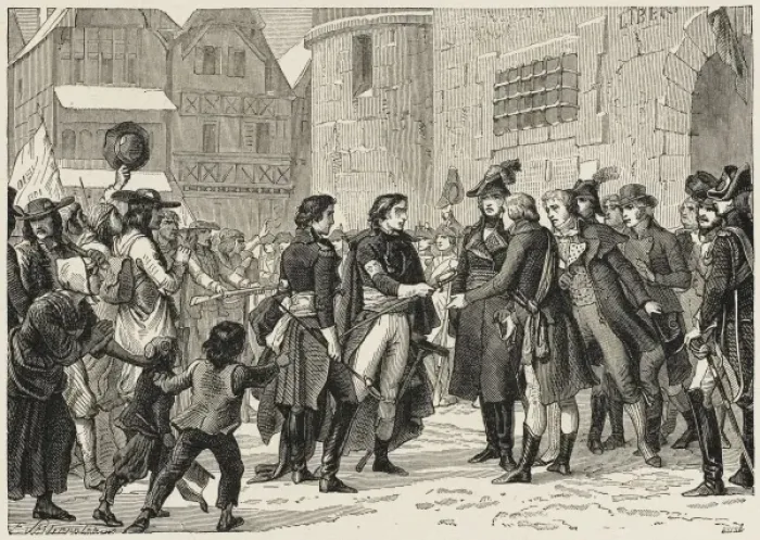 Gerahmter Druck : Eingabe der Vendée Gerahmter Druck : Eingabe der Vendée