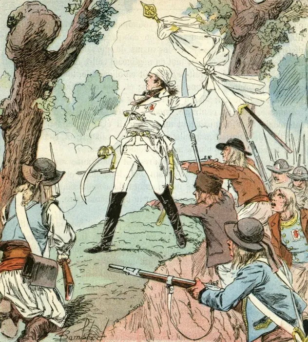 Gerahmter Druck : Vendée-Krieg - 2. Gerahmter Druck : Vendée-Krieg - 2.