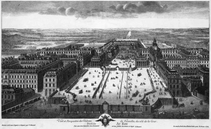 Gerahmter Druck : Schloss Versailles Gerahmter Druck : Schloss Versailles
