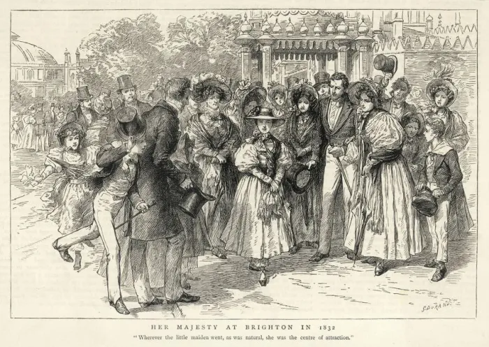 Gerahmter Druck : Victoria in Brighton Gerahmter Druck : Victoria in Brighton