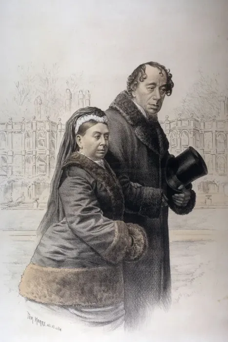Gerahmter Druck : Tage von Viktorien / Disraeli / Togo Gerahmter Druck : Tage von Viktorien / Disraeli / Togo