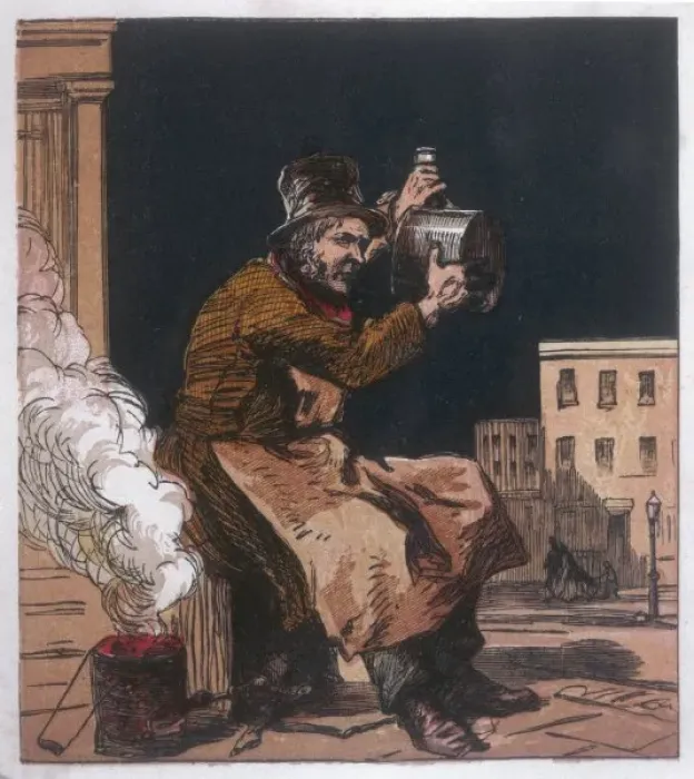 Gerahmter Druck : Viktorianischer Schmiede / 1867 Gerahmter Druck : Viktorianischer Schmiede / 1867