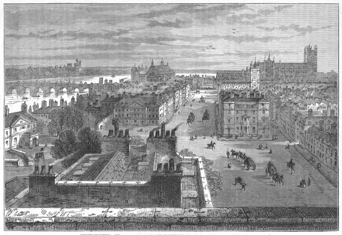 Gerahmter Druck : Blick auf Westminster Gerahmter Druck : Blick auf Westminster
