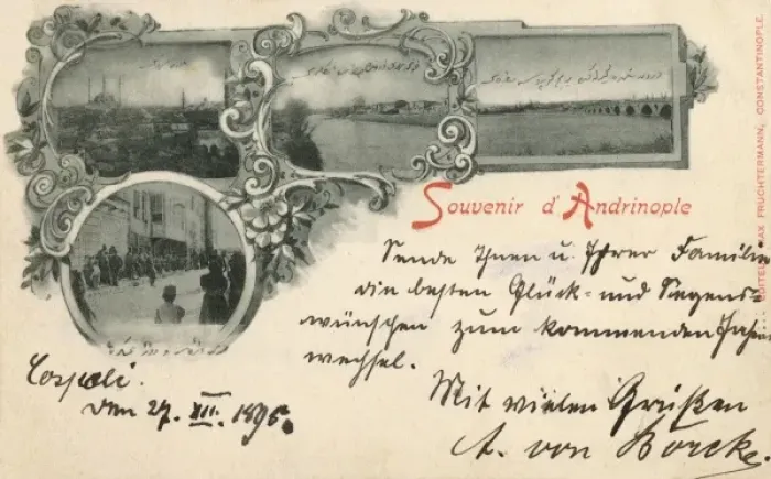 Gerahmter Druck : Blick auf Edirne Gerahmter Druck : Blick auf Edirne