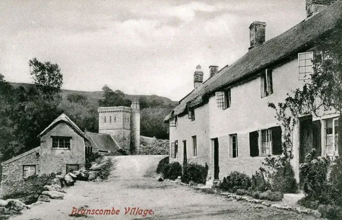 Gerahmter Druck : Der Dorf, Branscombe, Devon Gerahmter Druck : Der Dorf, Branscombe, Devon