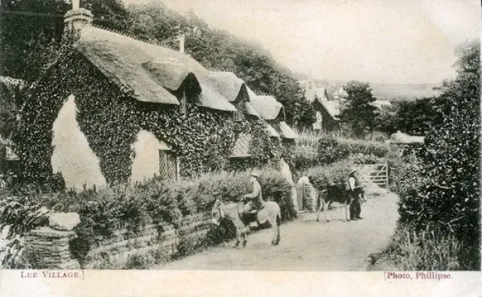 Gerahmter Druck : Die Siedlung, Lee, Devon Gerahmter Druck : Die Siedlung, Lee, Devon