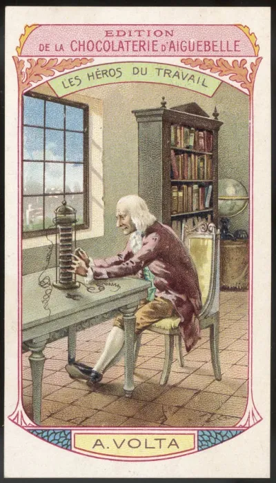Gerahmter Druck : Voltakarte Gerahmter Druck : Voltakarte