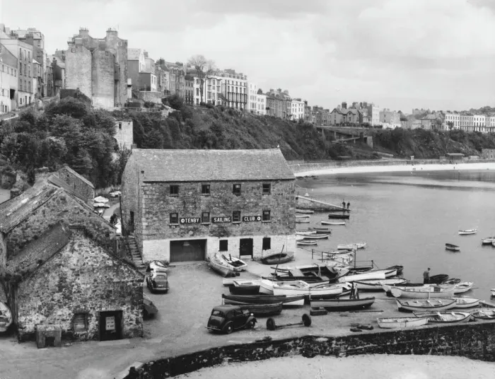 Gerahmter Druck : Wales / Tenby Gerahmter Druck : Wales / Tenby