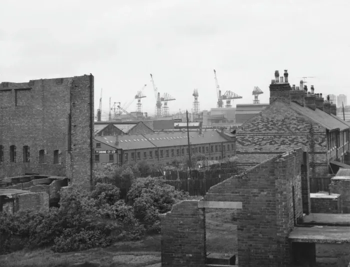 Gerahmter Druck : Walsend, Tyne und Stadte Gerahmter Druck : Walsend, Tyne und Stadte