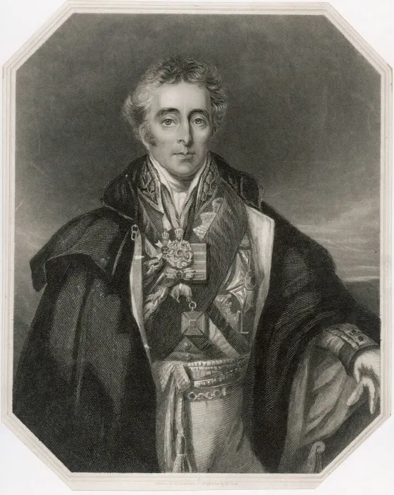 Gerahmter Druck : Wellingtom Cäa 1815 Gerahmter Druck : Wellingtom Cäa 1815