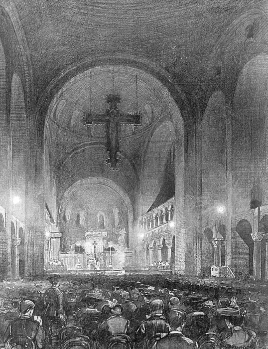 Gerahmter Druck : Westminsters Dom