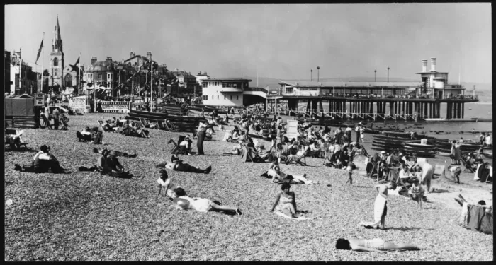 Gerahmter Druck : Weymouth Strand Gerahmter Druck : Weymouth Strand