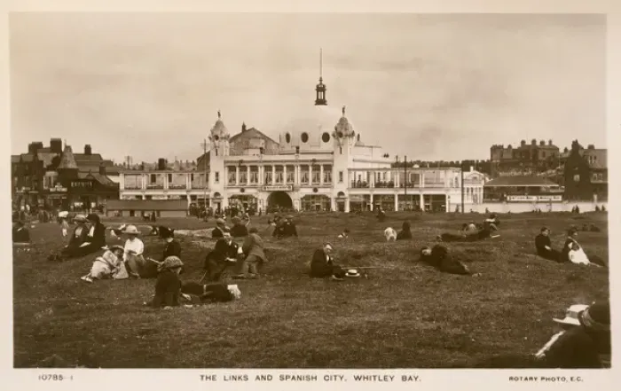 Gerahmter Druck : Whitley Bay / 1914 Gerahmter Druck : Whitley Bay / 1914