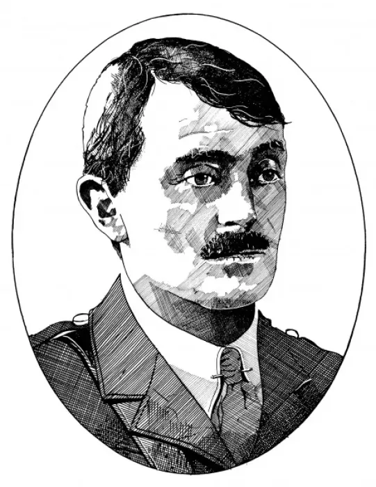 Gerahmter Druck : Wilfried Owen Gerahmter Druck : Wilfried Owen