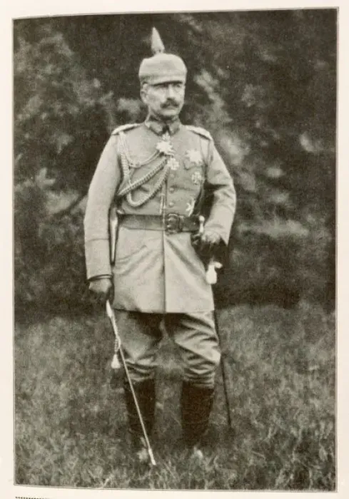 Gerahmter Druck : Wilhelm II von Guschmann