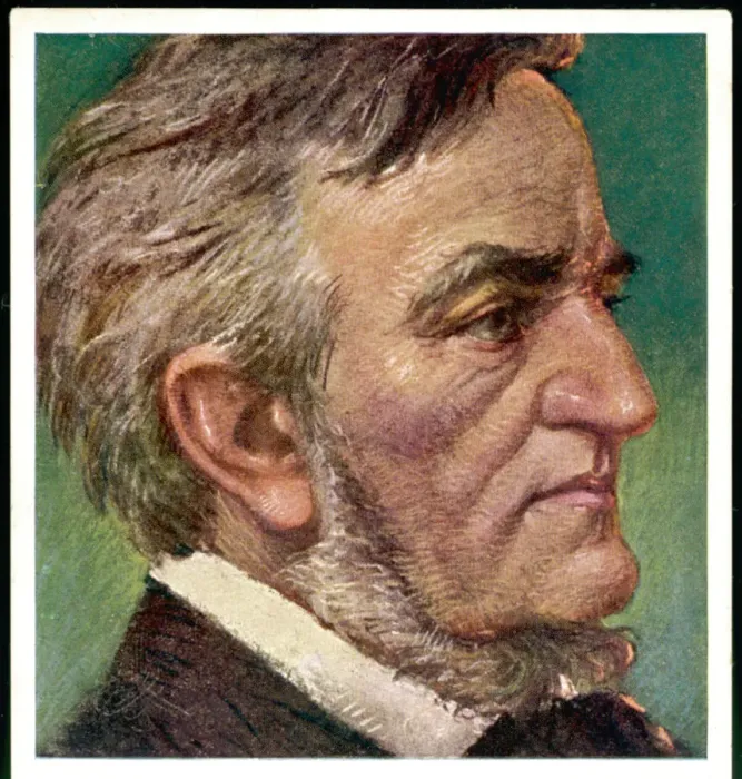 Gerahmter Druck : Wilhelm Richard Wagner Gerahmter Druck : Wilhelm Richard Wagner