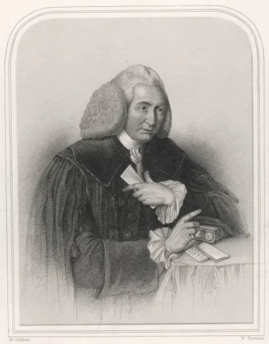 Gerahmter Druck : William Cullen und Cochran Gerahmter Druck : William Cullen und Cochran