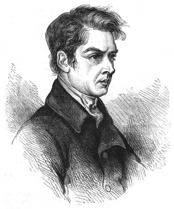 Gerahmter Druck : WilhelmHazlitt Gerahmter Druck : WilhelmHazlitt