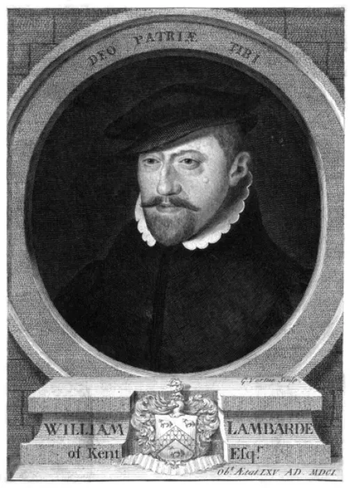 Gerahmter Druck : Wiliam Lambardt - 3 Gerahmter Druck : Wiliam Lambardt - 3