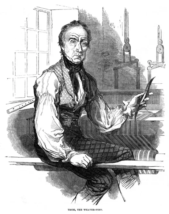 Gerahmter Druck : Wilhelm Thomas, Dichter Gerahmter Druck : Wilhelm Thomas, Dichter
