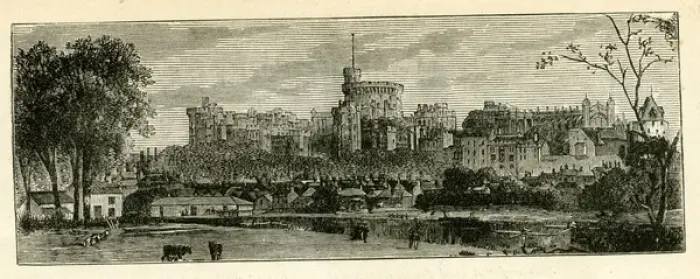 Gerahmter Druck : Windsorer Schloss, Berkshire Gerahmter Druck : Windsorer Schloss, Berkshire
