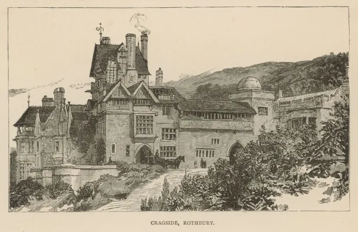 Gerahmter Druck : Armstrong, W.M., Cragside Gerahmter Druck : Armstrong, W.M., Cragside