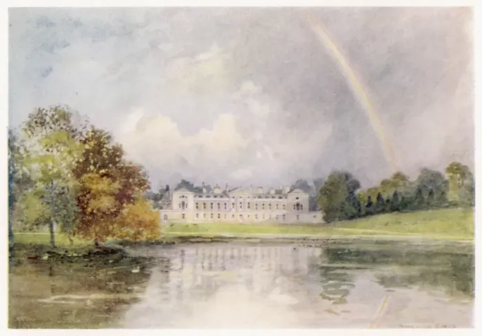 Gerahmter Druck : Woburn Abbey  /  1908