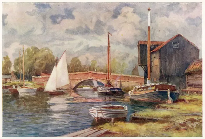 Gerahmter Druck : Wroxhambrücke Gerahmter Druck : Wroxhambrücke