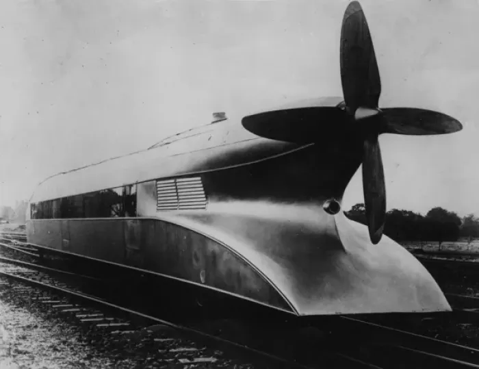 Gerahmter Druck : Hindenburgzug 1930er Jahre Gerahmter Druck : Hindenburgzug 1930er Jahre
