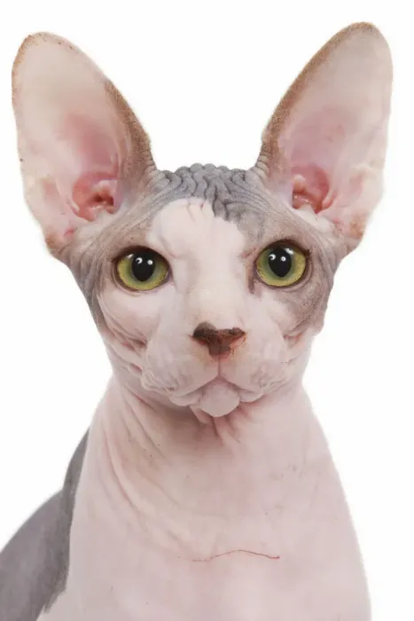 Gerahmter Druck : Katze - Sphinge im Studio Gerahmter Druck : Katze - Sphinge im Studio