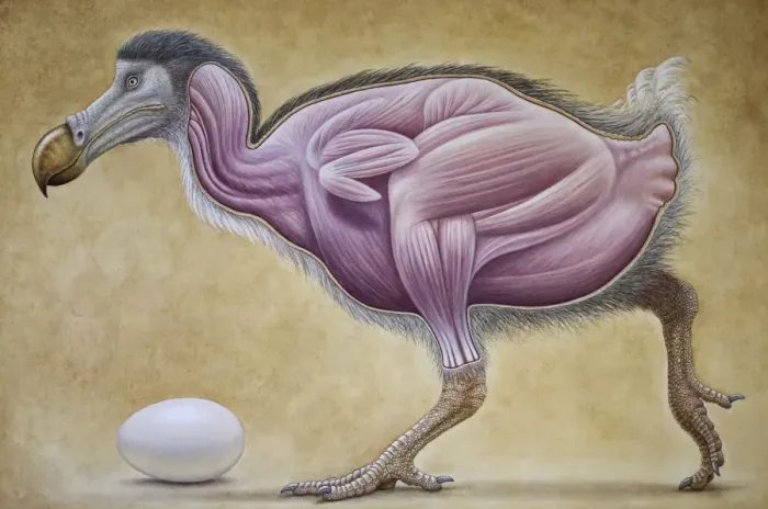 Gerahmter Druck : Dodo - Muskelsucht Gerahmter Druck : Dodo - Muskelsucht