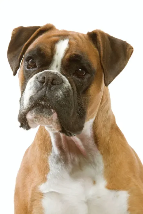 Gerahmter Druck : Boxer-Hund Gerahmter Druck : Boxer-Hund