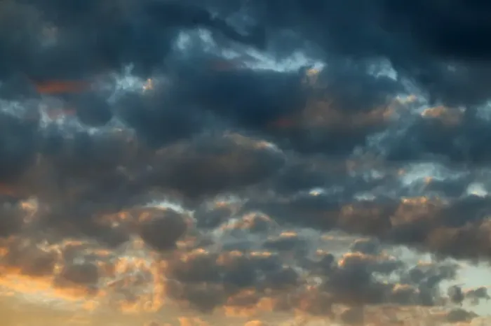 Gerahmter Druck : Himmel und Stratocumuluswolken Gerahmter Druck : Himmel und Stratocumuluswolken