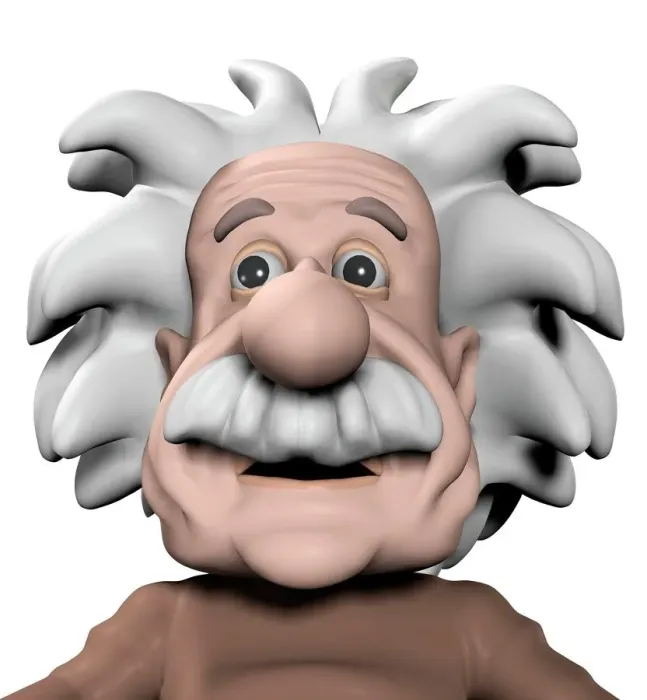 Gerahmter Druck : Albert Einstein, Kunstwerk. Gerahmter Druck : Albert Einstein, Kunstwerk.