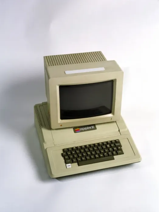 Gerahmter Druck : Appel-II-Computer Gerahmter Druck : Appel-II-Computer
