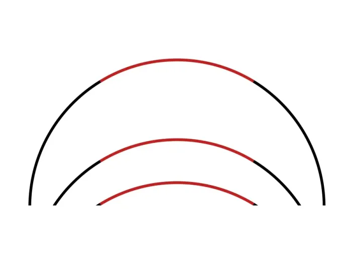 Gerahmter Druck : Drei-Arch-Ilusion Gerahmter Druck : Drei-Arch-Ilusion