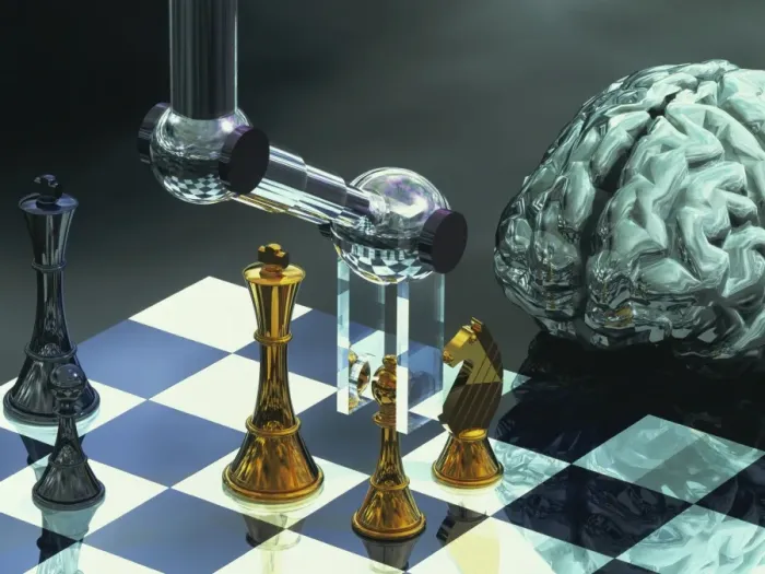 Gerahmter Druck : Künstliche Intelligenz Gerahmter Druck : Künstliche Intelligenz