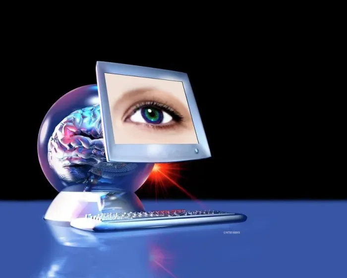 Gerahmter Druck : Künstliche Intelligenz Gerahmter Druck : Künstliche Intelligenz