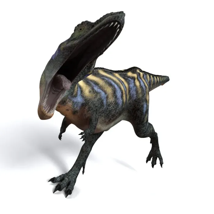Gerahmter Druck : Aucusaurier-Dinosaurus Kunstwerk Gerahmter Druck : Aucusaurier-Dinosaurus Kunstwerk