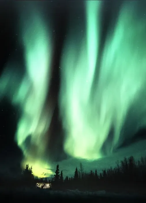Gerahmter Druck : Aurora borealis Gerahmter Druck : Aurora borealis