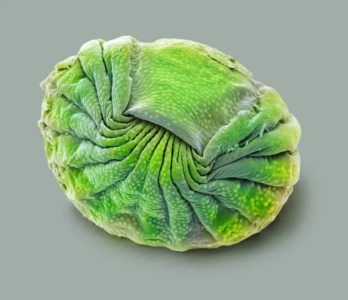 Gerahmter Druck : Rottierwurm Rotifers, SEM Gerahmter Druck : Rottierwurm Rotifers, SEM