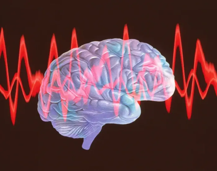 Gerahmter Druck : Brainwaves Gerahmter Druck : Brainwaves