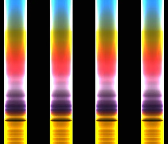 Gerahmter Druck : Chromatography Gerahmter Druck : Chromatography