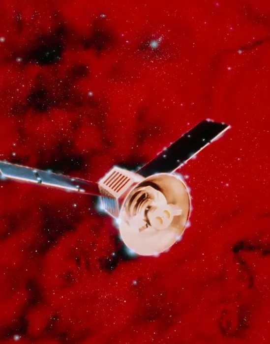 Gerahmter Druck : COBE-Satellit Gerahmter Druck : COBE-Satellit