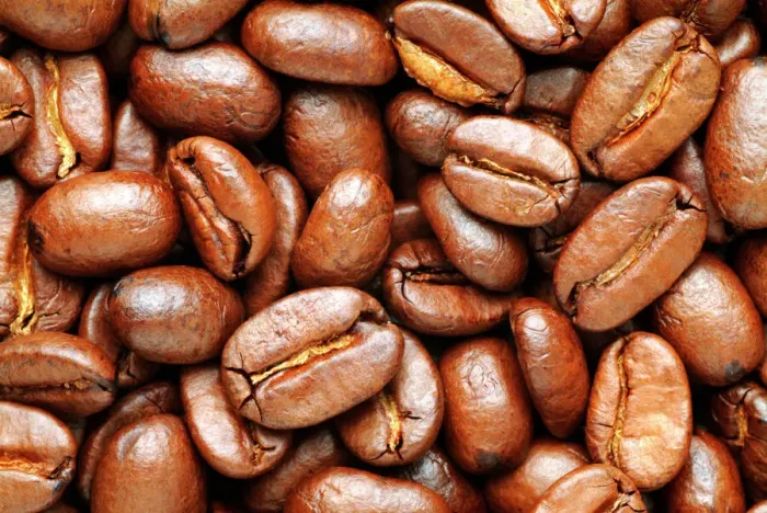 Gerahmter Druck : Kaffeebohnen Gerahmter Druck : Kaffeebohnen