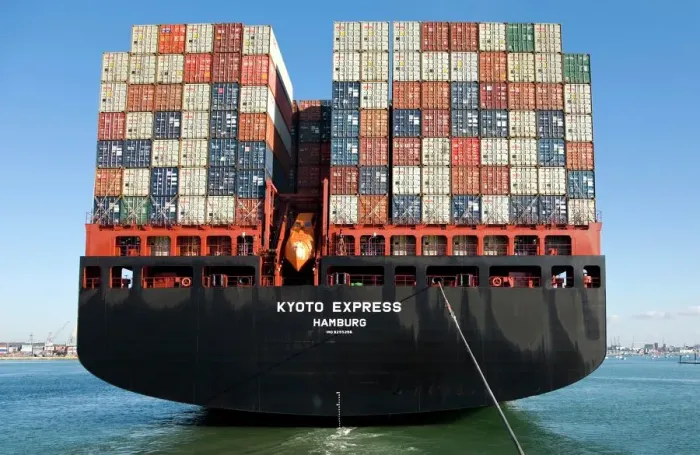 Gerahmter Druck : Kontener Schiff Gerahmter Druck : Kontener Schiff