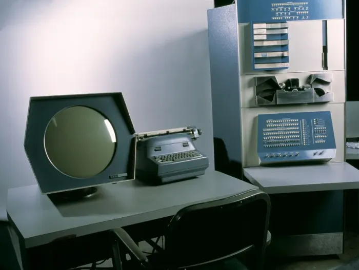 Gerahmter Druck : PDP-1 Computer von DEC Gerahmter Druck : PDP-1 Computer von DEC