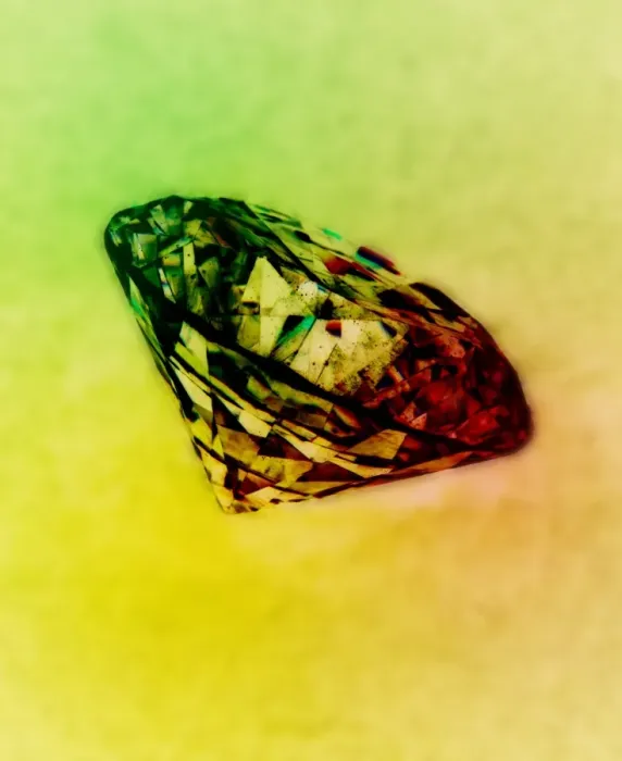 Gerahmter Druck : Diamond. Ein geschliffener Diamant ist ein natürlich vorkommender Form Gerahmter Druck : Diamond. Ein geschliffener Diamant ist ein natürlich vorkommender Form