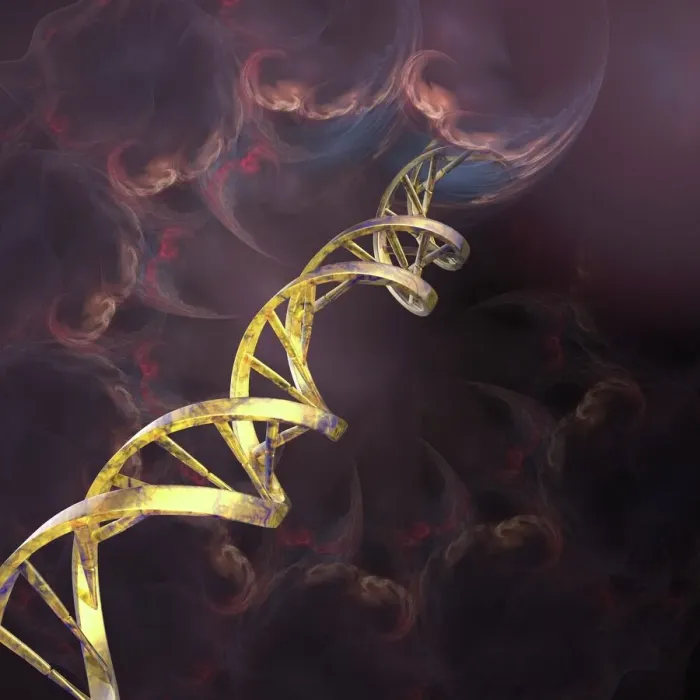 Gerahmter Druck : DNA-Molekül, Kunstwerk Gerahmter Druck : DNA-Molekül, Kunstwerk