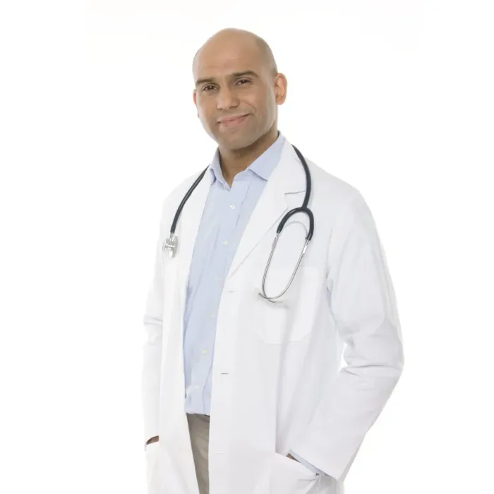 Gerahmter Druck : Doctor. Modell freigelassen, Arzt